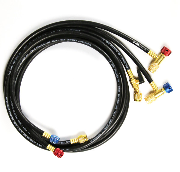 R410a/r32. flexible de charge. safe seal 1/4 x 5/16