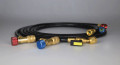 R410a/r32. flexible de charge. safe seal 1/4 x 5/16