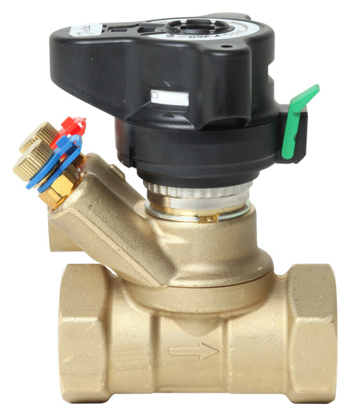 Vanne d'équilibrage msv-bd dn 20 taraudée, raccordement 3/4"