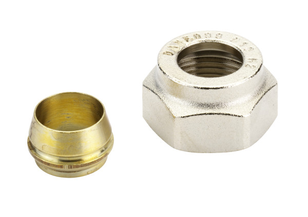 Raccord à visser  femelle 3/4'' pour tube cuivre 14/16