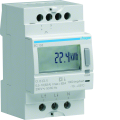 Compteur d'énergie électrique monophasé direct 63a double tarif