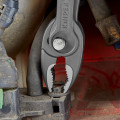 Pince multiprise frontale et latérale twingrip 200mm - gainage pvc - tête polie