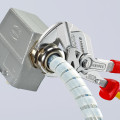 Pince-clé 250mm - gainage bi-matière - chromée - isolée 1000v