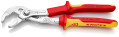 Pince multiprise cobra 250mm - bi-matière - chromée - 1000v - ouverture 46mm