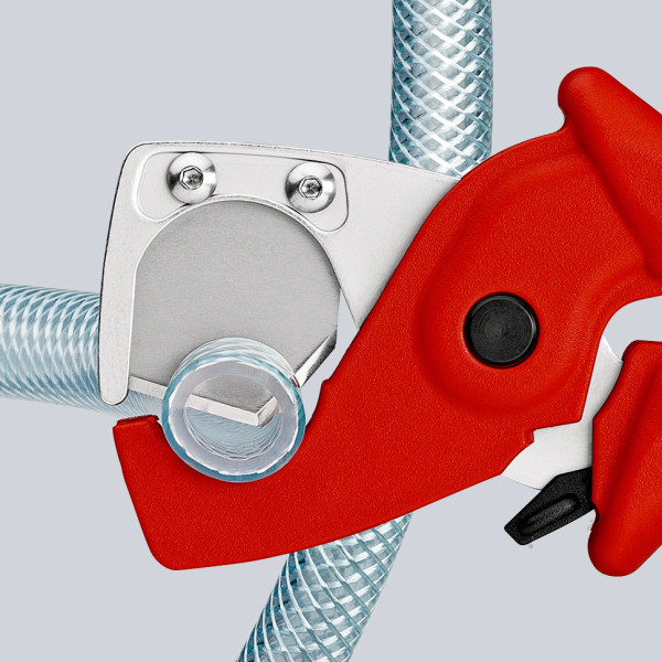 Pince coupante plasticut 185mm pour tubes, flexibles et gainage ø 25mm maxi