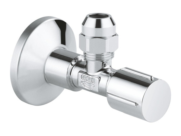 Robinet d'équerre 1/2" chromé