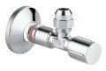 Robinet d'équerre 1/2" chromé