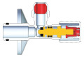 Robinet d'équerre 1/2" chromé