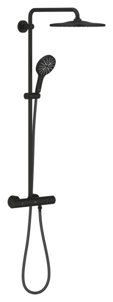 Colonne de douche mitig. thermostatique rainshower smartactive 310 phantom black