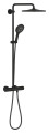 Colonne de douche mitig. thermostatique rainshower smartactive 310 phantom black