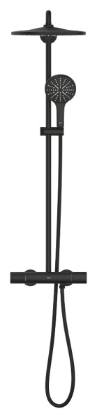 Colonne de douche mitig. thermostatique rainshower smartactive 310 phantom black