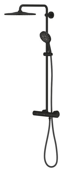 Colonne de douche mitig. thermostatique rainshower smartactive 310 phantom black