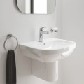 Mitigeur lavabo cartouche ch3 corps lisse taille m eurosmart chromé