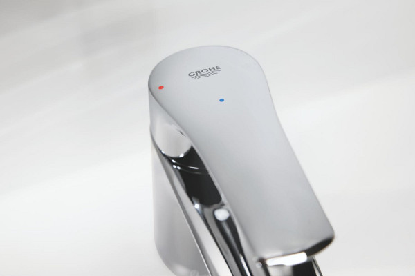 Mitigeur lavabo cartouche ch3 corps lisse taille m eurosmart chromé