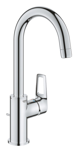 Mitigeur monocommande lavabo taille l bauloop chromé