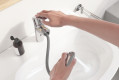 Mitigeur lavabo bec extractible taille m eurosmart chromé
