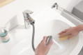 Mitigeur lavabo bec extractible taille m eurosmart chromé