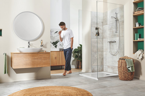 Mitigeur lavabo bec extractible taille m eurosmart chromé