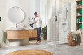 Mitigeur lavabo bec extractible taille m eurosmart chromé
