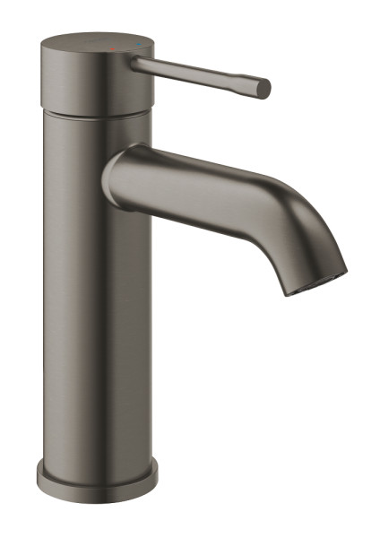 Mitigeur monocommande lavabo taille s essence hard graphite brossé