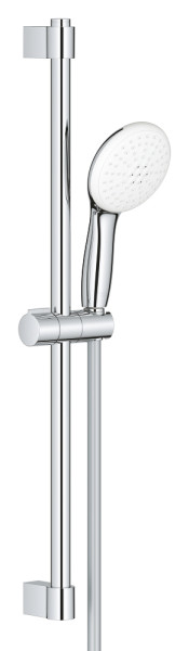 Ensemble de douche 2 jets 8l avec barre 600 mm tempesta 110 chromé
