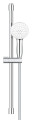 Ensemble de douche 2 jets 8l avec barre 600 mm tempesta 110 chromé