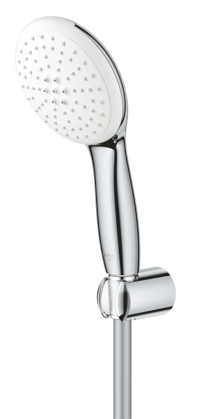Ensemble de douche 2 jets 8 l avec support mural tempesta 110 chromé