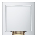 Coude à encastrer 1/2" euphoria cube chromé