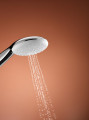 Ensemble de douche 2 jets 8l avec barre 600 mm et tablette tempesta 110 chromé