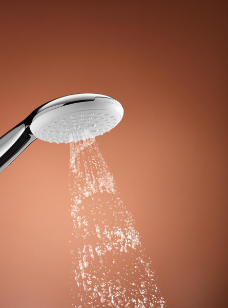 Ensemble de douche 2 jets 8l avec barre 600 mm et tablette tempesta 110 chromé