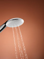 Ensemble de douche 2 jets 8l avec barre 600 mm et tablette tempesta 110 chromé