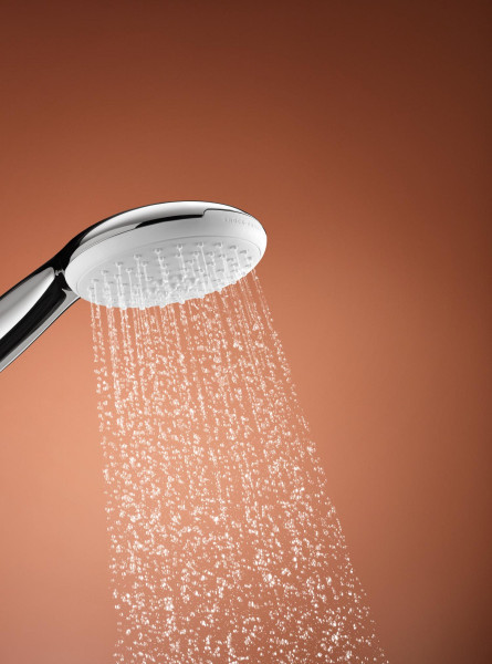 Ensemble de douche 2 jets 8l avec barre 600 mm et tablette tempesta 110 chromé