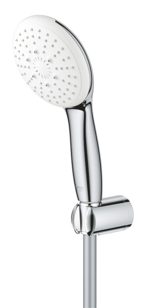 Ensemble de douche 3 jets 8 l avec support mural tempesta 110 chromé