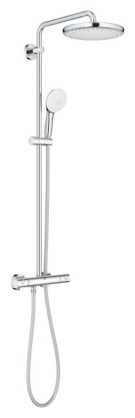 Tempesta 250 colonne de douche 9,5l mitigeur thermostatique chromé