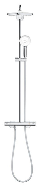 Tempesta 250 colonne de douche 9,5l mitigeur thermostatique chromé