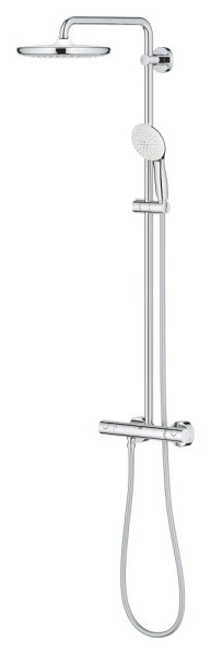 Tempesta 250 colonne de douche 9,5l mitigeur thermostatique chromé