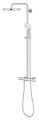 Tempesta 250 colonne de douche 9,5l mitigeur thermostatique chromé