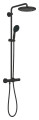 Tempesta 250 colonne de douche 9,5l mitigeur thermostatique matt black