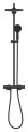 Tempesta 250 colonne de douche 9,5l mitigeur thermostatique matt black