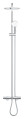 Tempesta 250 colonne bain/douche 9,5l mitigeur thermostatique chromé