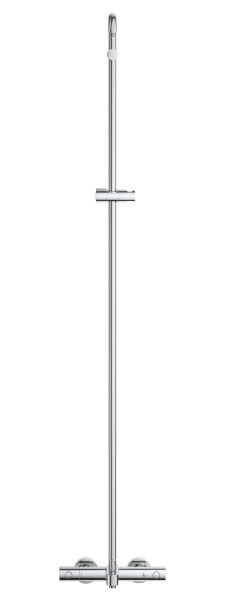 Tempesta 250 colonne bain/douche 9,5l mitigeur thermostatique chromé