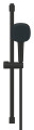 Ensemble de douche 2 jets 8l avec barre 600 mm tempesta cube 110 matt black