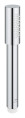 Douchette 1 jet rainshower aqua stick chromé