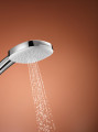 Ensemble de douche 2 jets 8l barre 600 mm et tablette tempesta cube 110 chromé