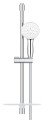 Ensemble de douche 3 jets 8l avec barre 600 mm et tablette tempesta 110 chromé