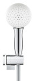 Ensemble de douche 2 jets 5,7 l support mural tempesta 110 chromé