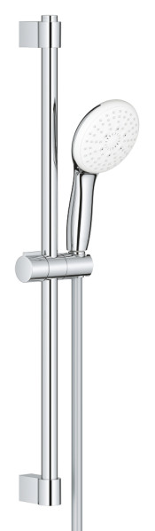 Ensemble de douche 3 jets 8l avec barre 600 mm tempesta 110 chromé