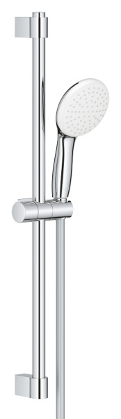 Ensemble de douche 1 jet 8l avec barre 600 mm tempesta 110 chromé