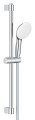 Ensemble de douche 1 jet 8l avec barre 600 mm tempesta 110 chromé
