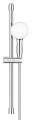 Ensemble de douche 1 jet 8l avec barre 600 mm tempesta 110 chromé